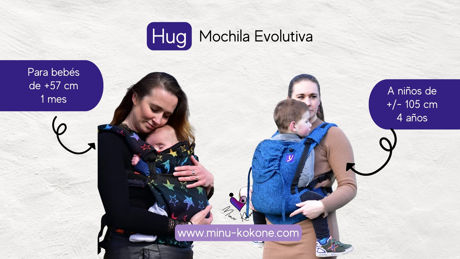 Hug - Yaro Slings -Mochila Ergonómica