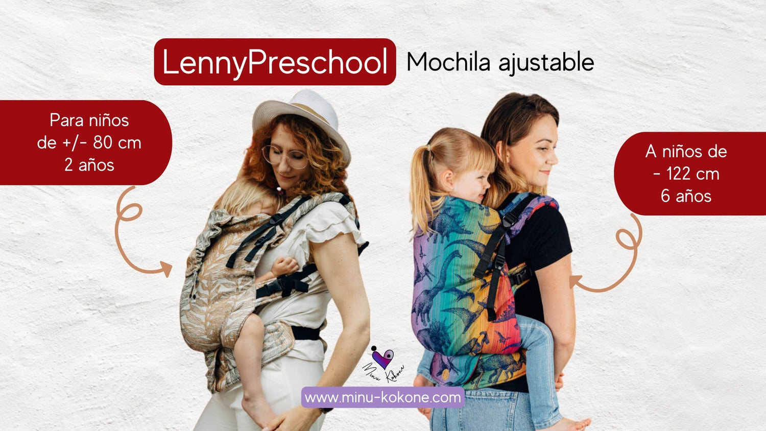 LennyPreschool – Porteo cómodo para niños mayores