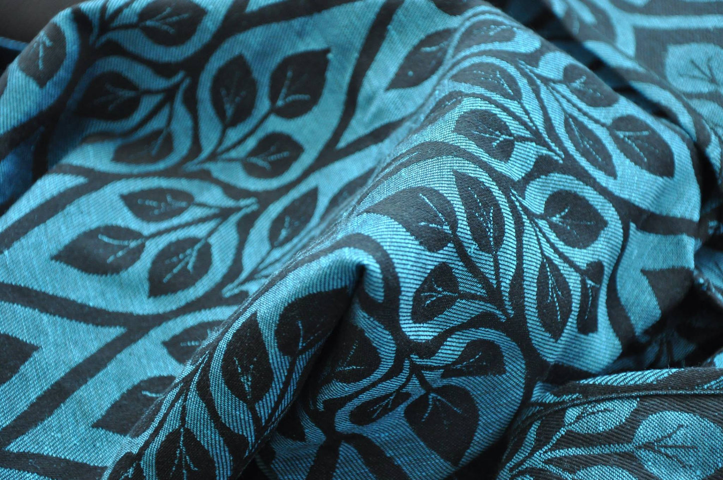 La Vita Blue-Black Linen - Bandolera