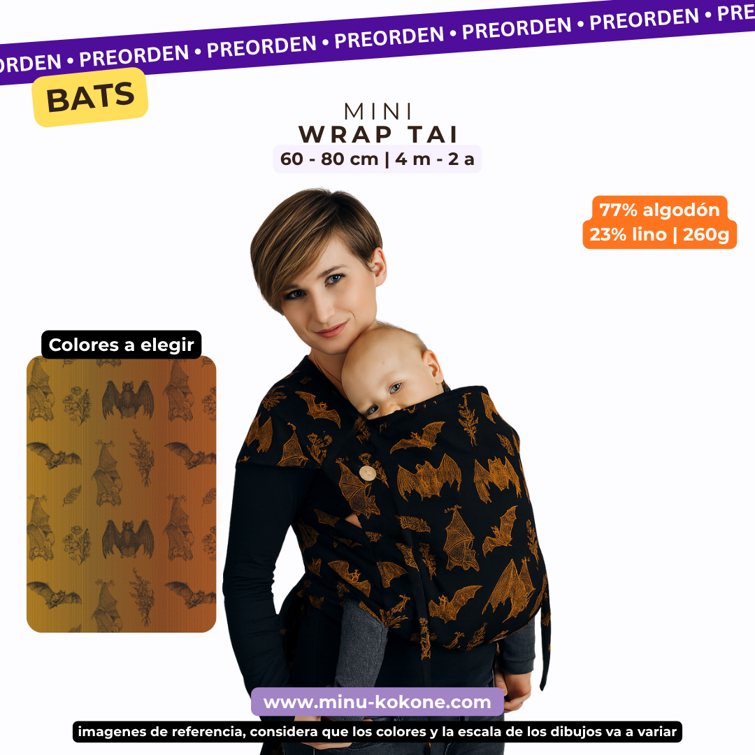 It's Bats - Harvest Moon - Wrap Tai - PREORDEN