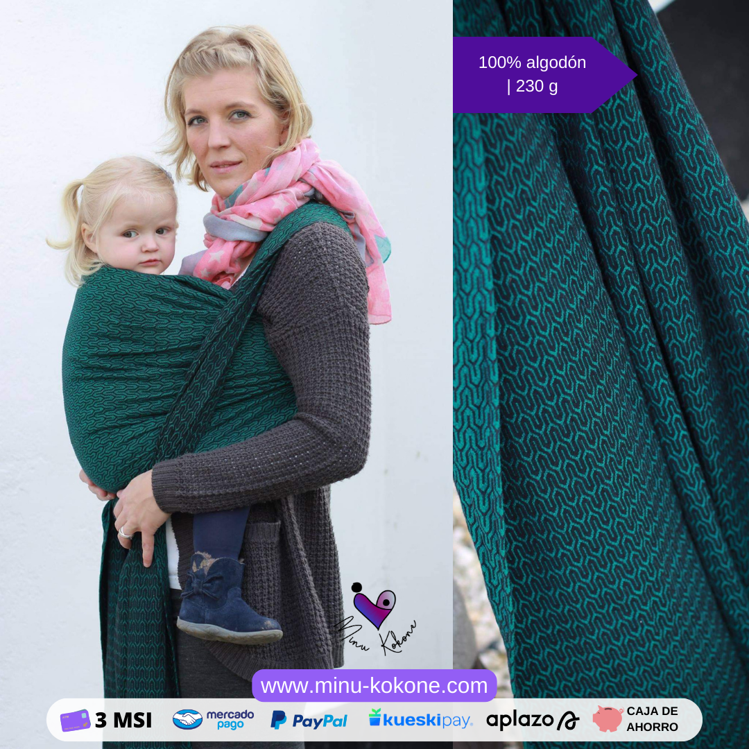 Turtle Emerald-Black - Bandolera