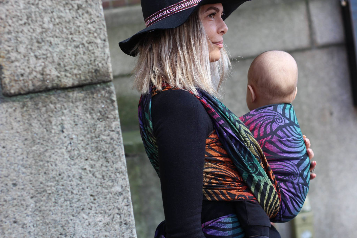 Dandy Black Autumn Rainbow - Bandolera