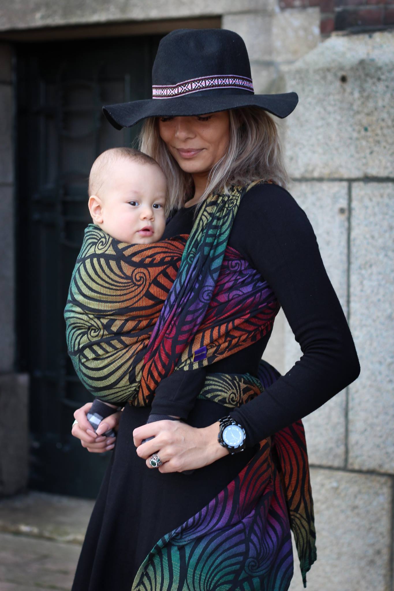 Dandy Black Autumn Rainbow - Bandolera