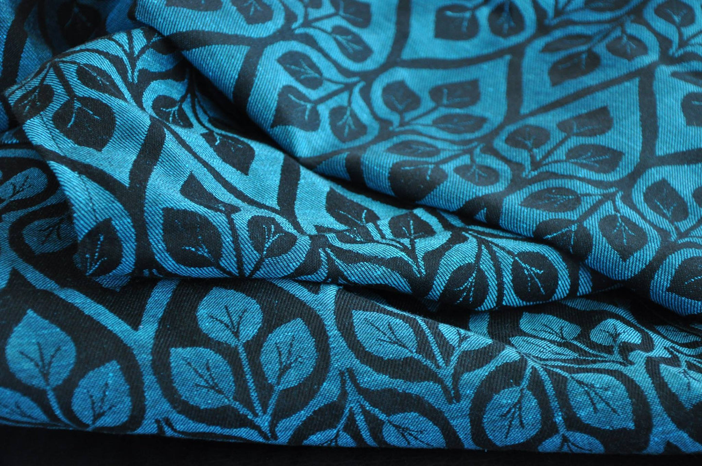 La Vita Blue-Black Linen - Bandolera