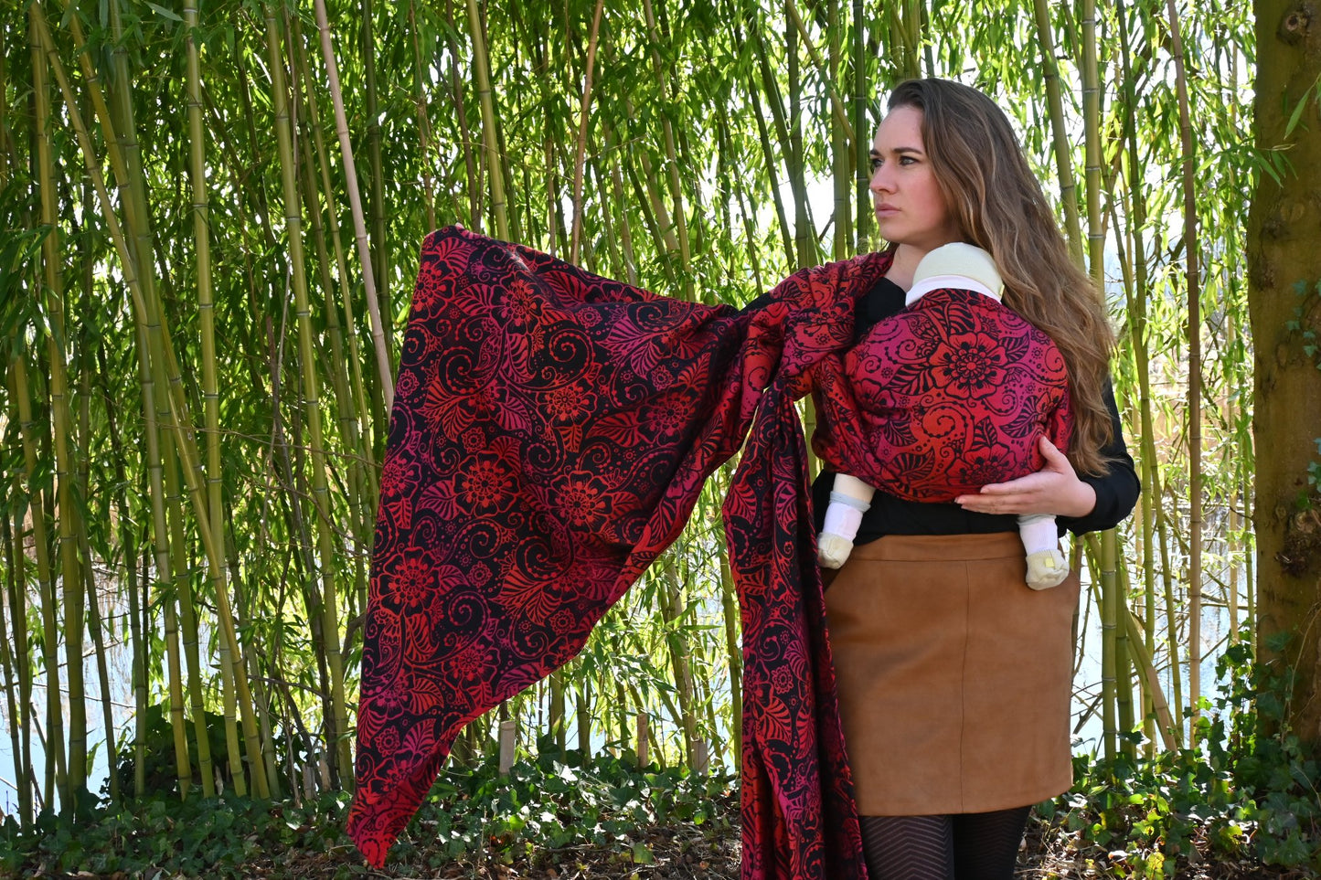 Ava - Trinity Black Sangria Rainbow - Bandolera