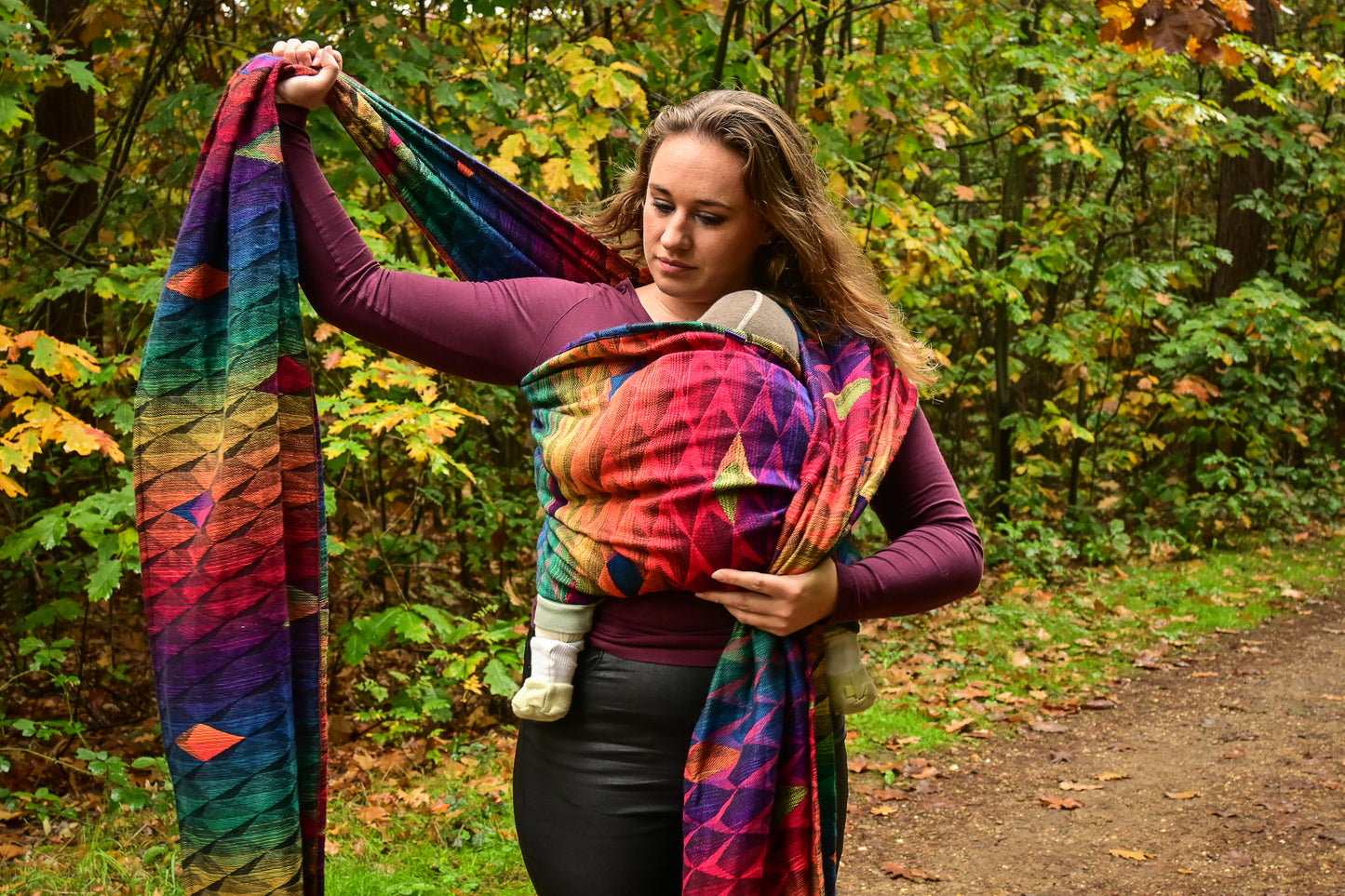 Kite Trinity Multicolor Double Rainbow High Wool