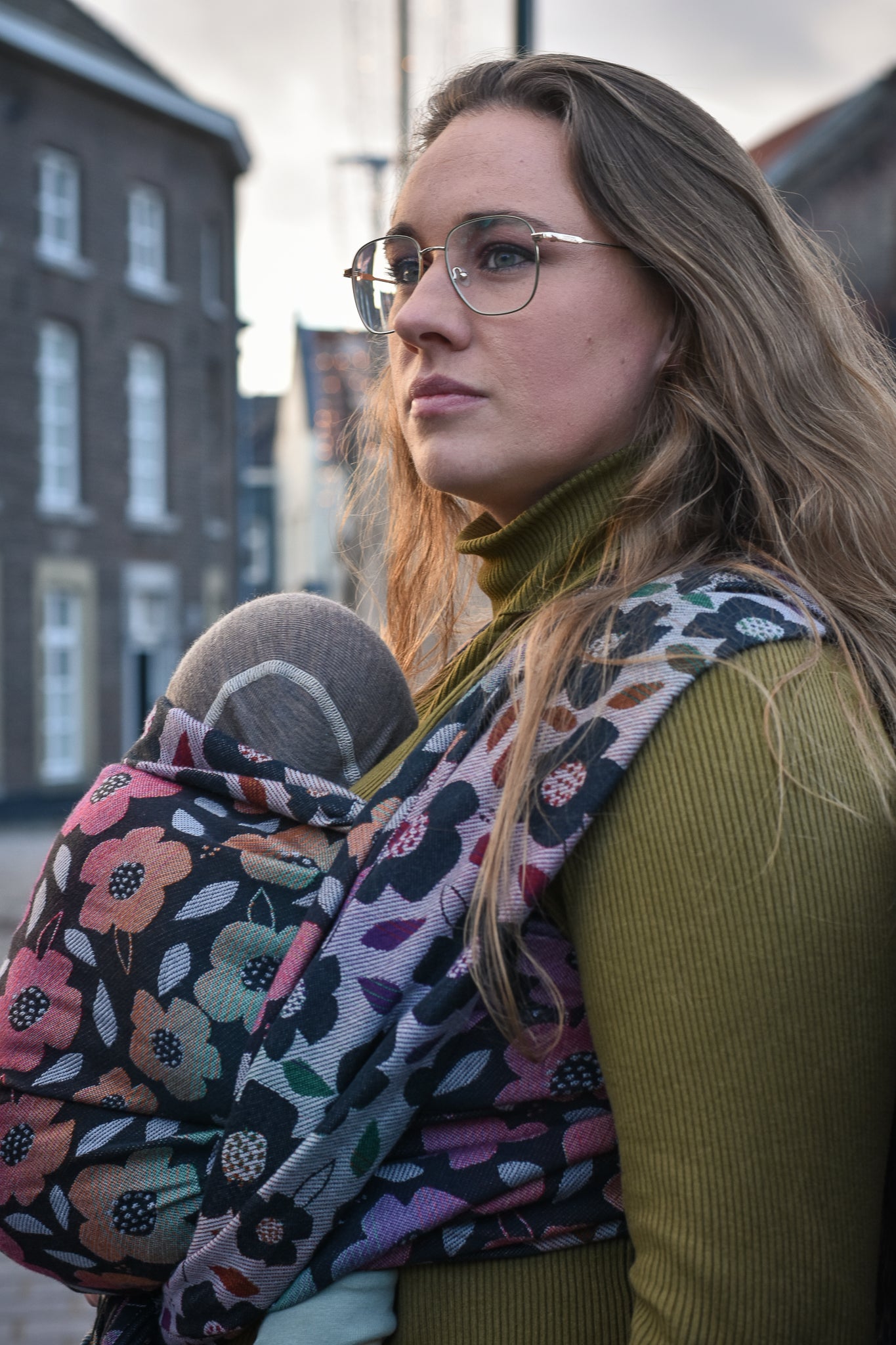 Poppy Duo Sunrise Rainbow Black Grey