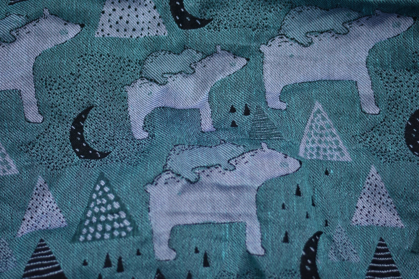Mama Bear - Black Ice-Blue - Bandolera