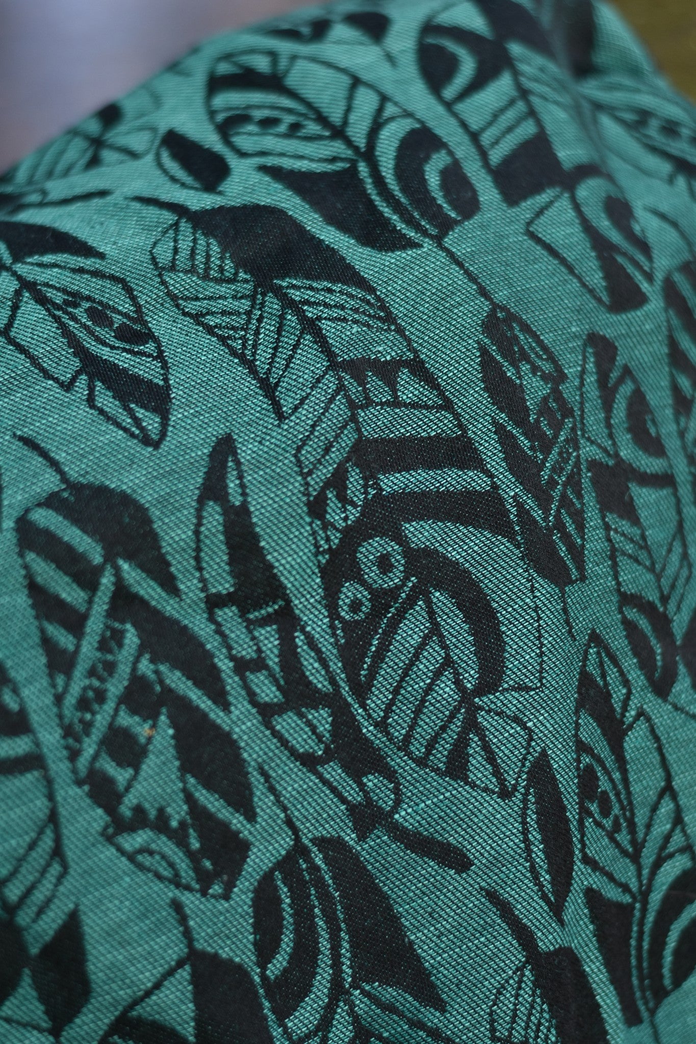 Four Winds Black Malachit Linen Hemp