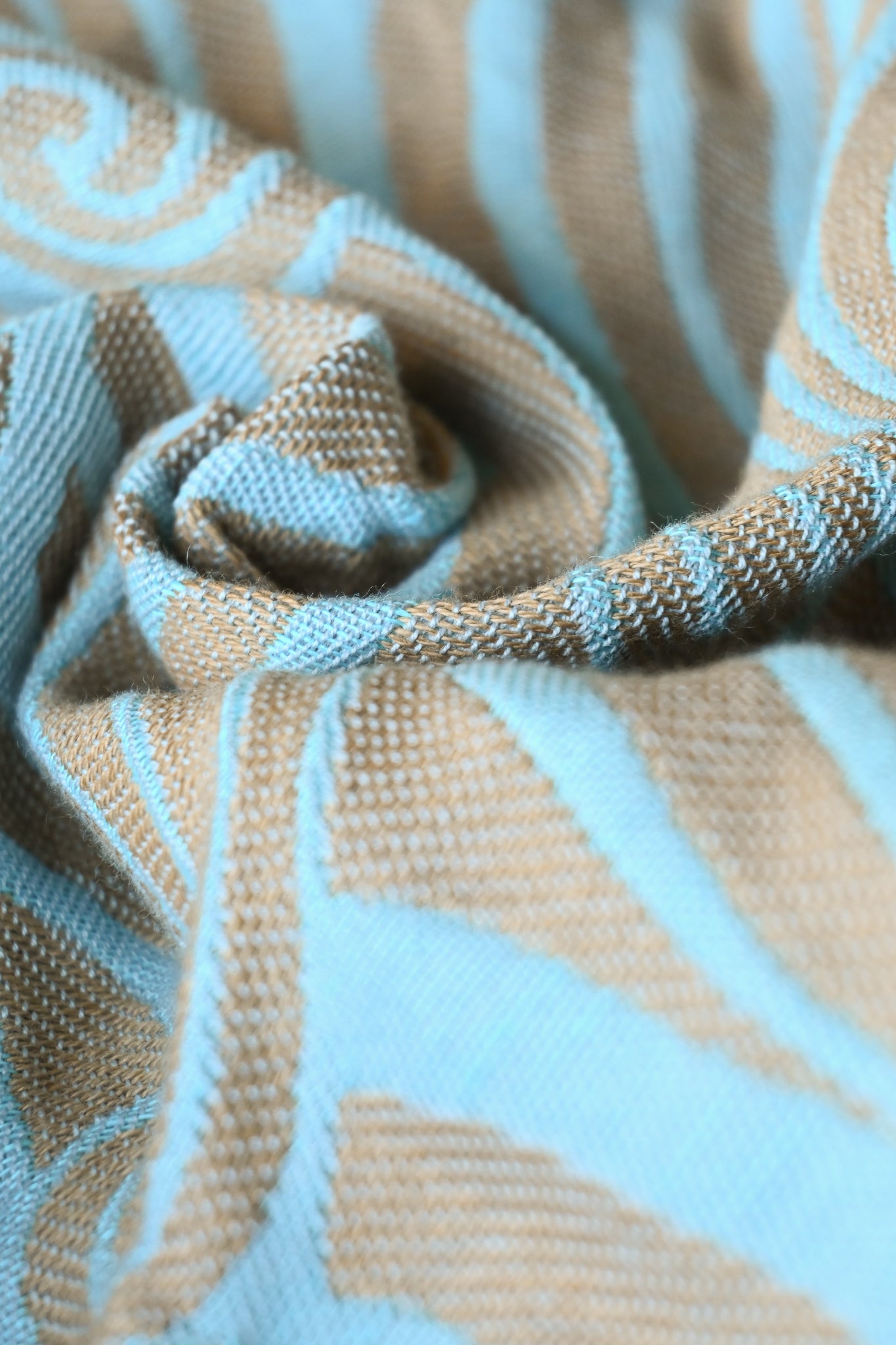 Dandy Duo Silver-Blue Beige Linen