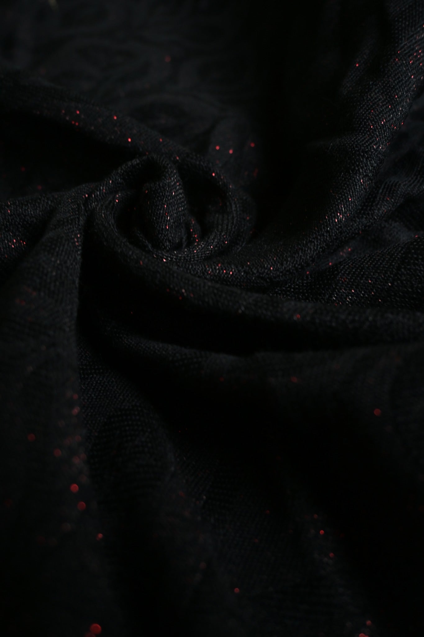 La Vita - Black Alpaca Red Glam - Bandolera