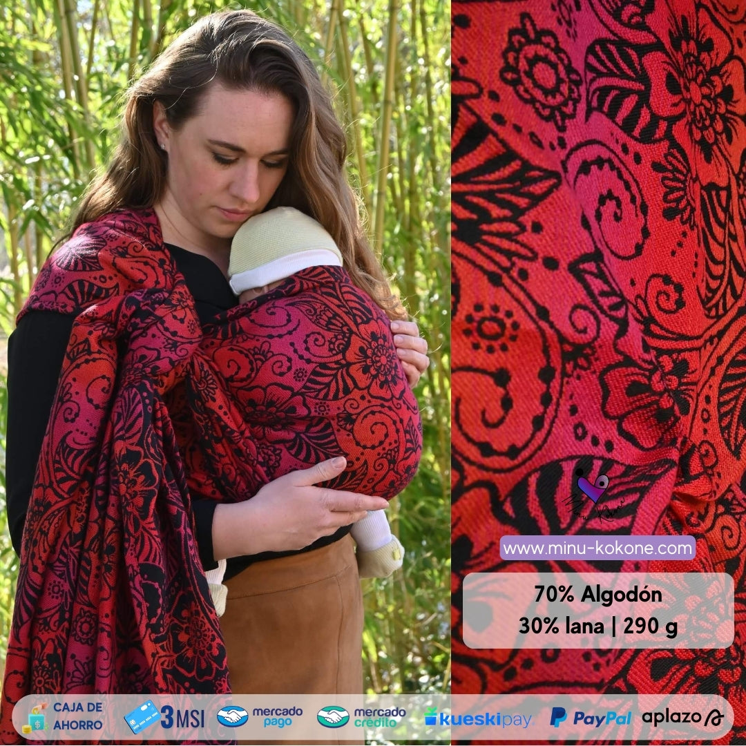 Ava - Trinity Black Sangria Rainbow - Bandolera