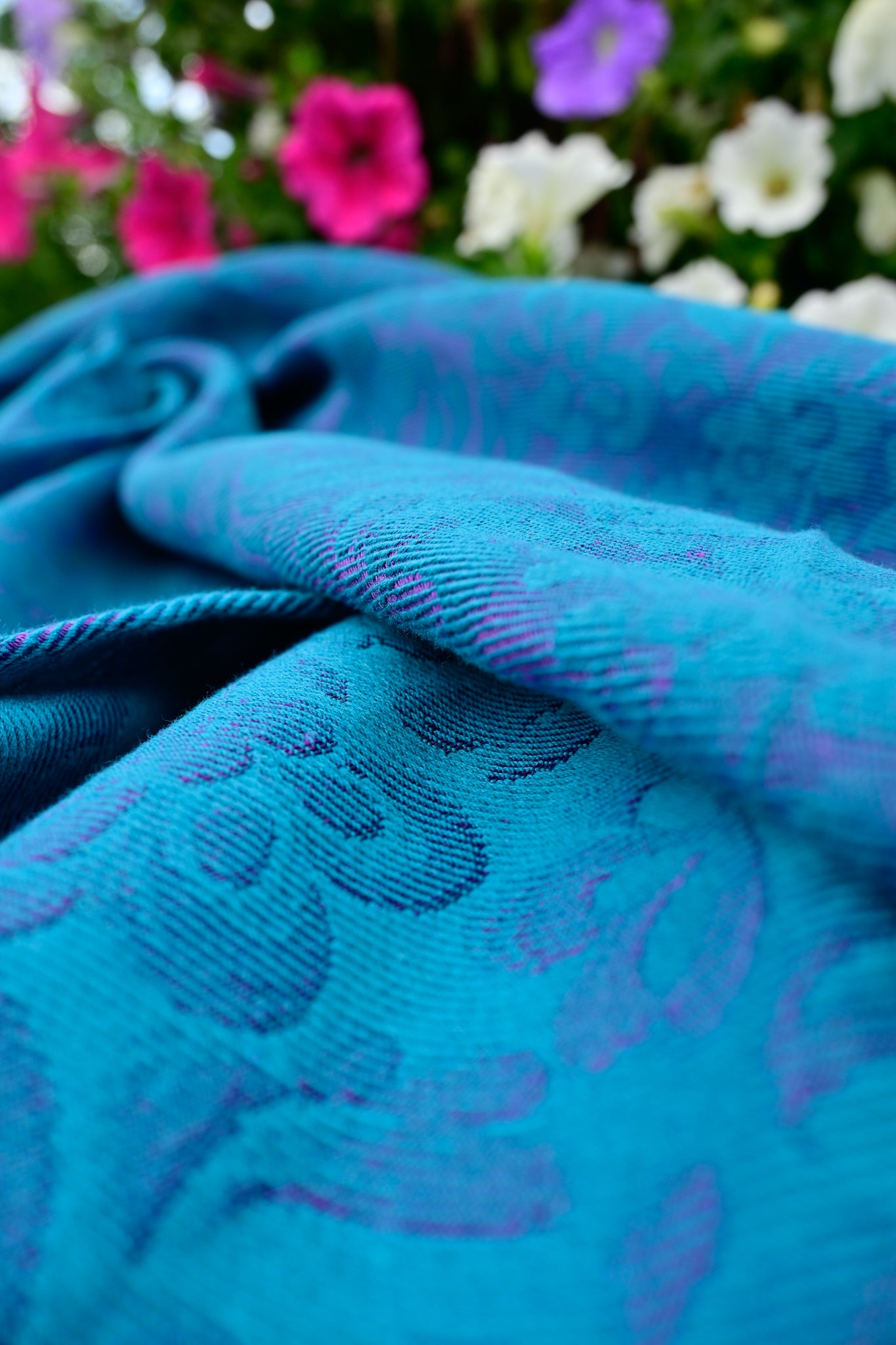 Rococo - Petrol Violet - Bandolera