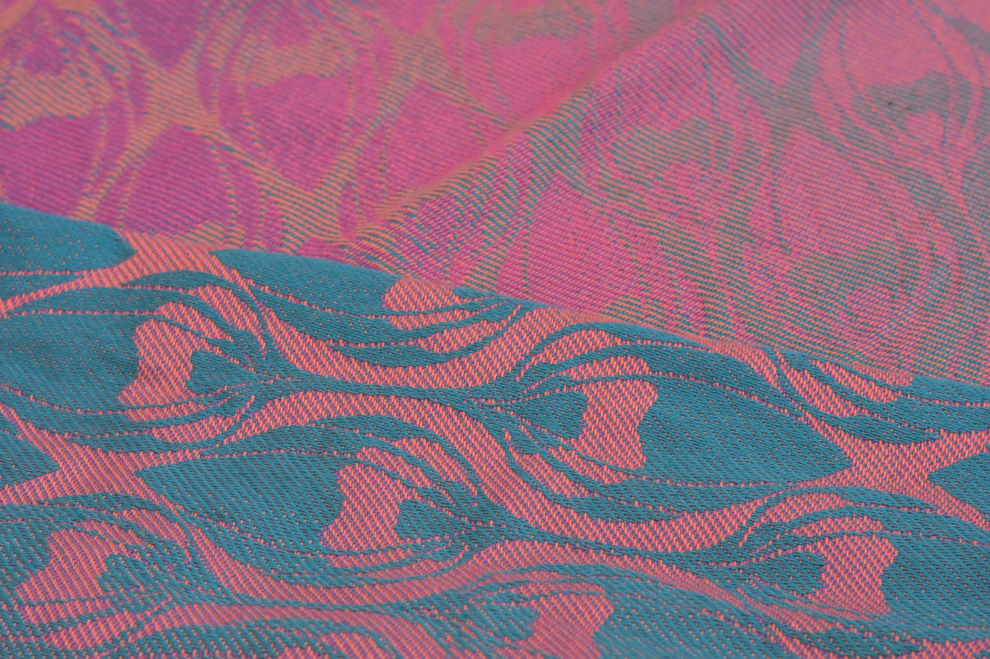 La Fleur - Meta Petrol Fuchsia Orange - Bandolera