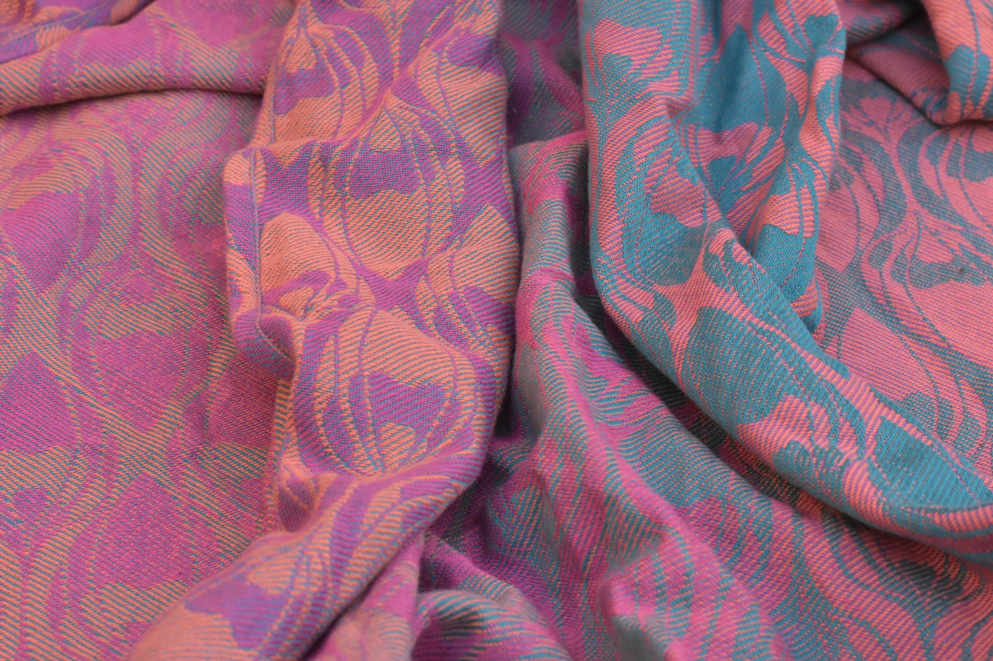 La Fleur - Meta Petrol Fuchsia Orange - Bandolera