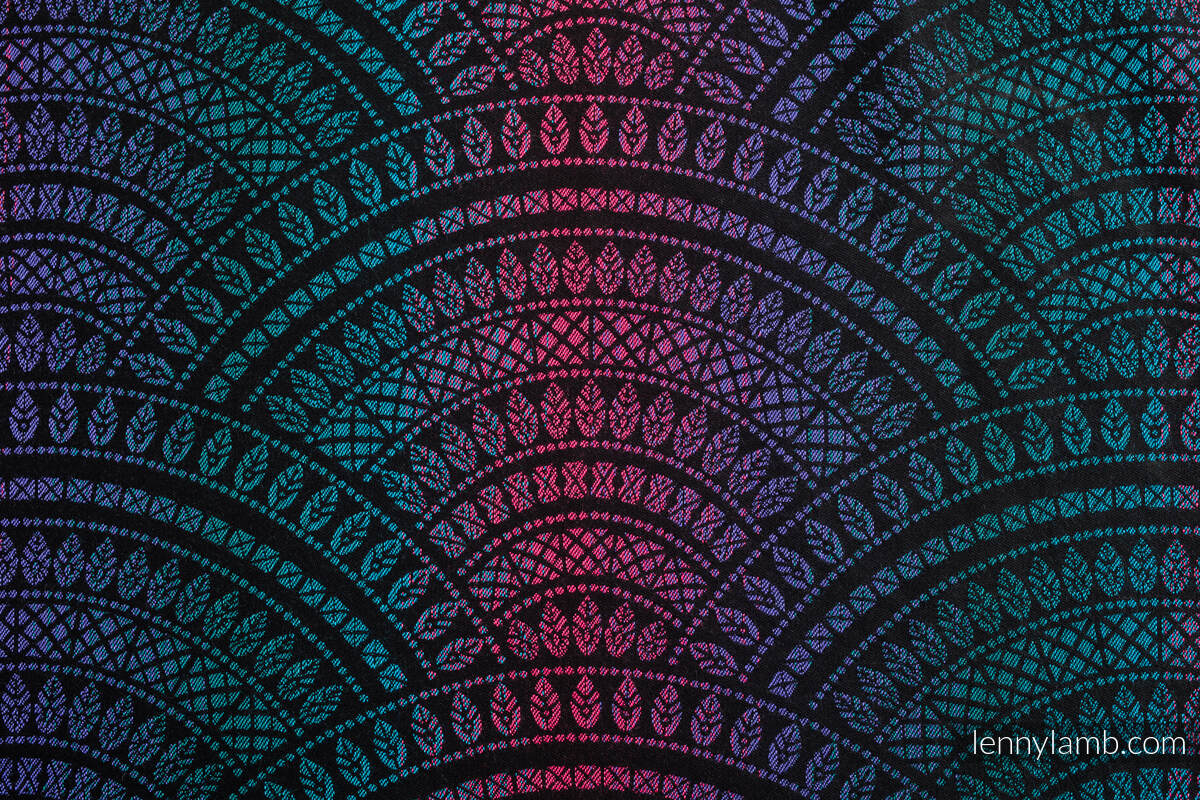 Peacock's Tail - Black Opal - LennyLight - Mochila Ergonómica