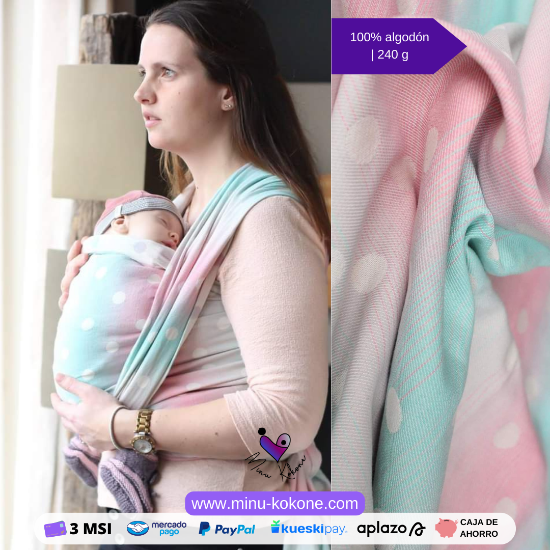Dots Pastel Rainbow - Bandolera