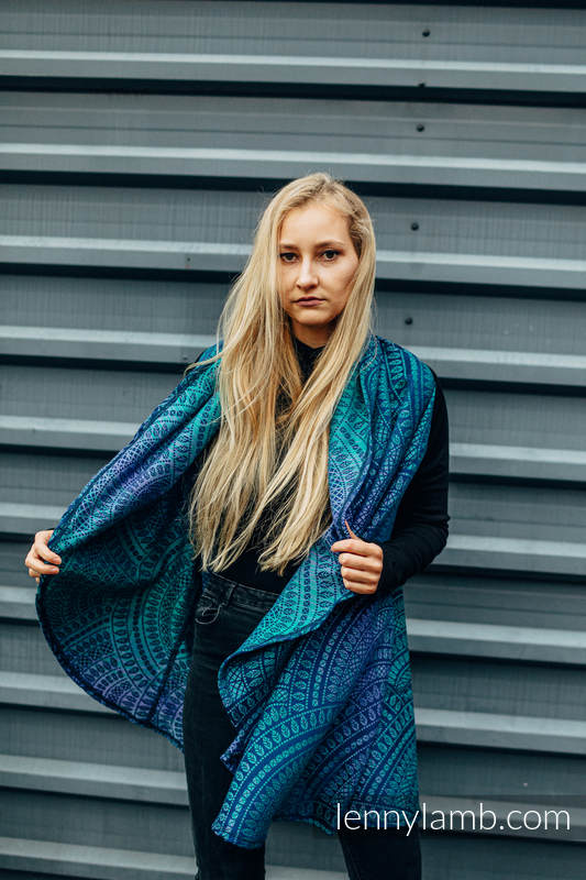 Peacock's Tail Provance - Long Cardigan