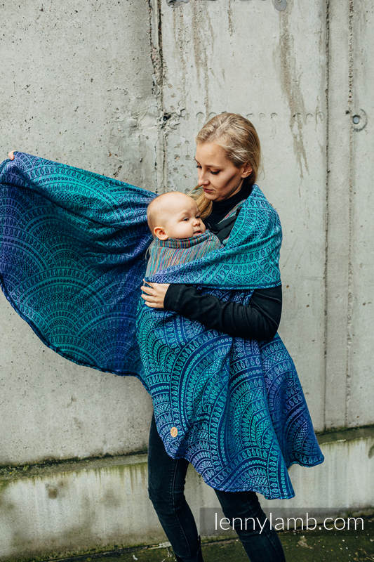 Peacock's Tail Provance - Long Cardigan