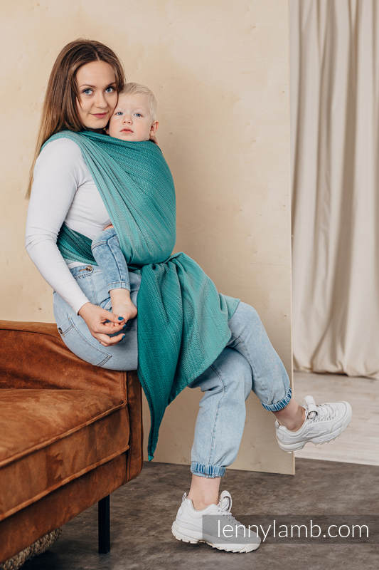 Little Herringbone - Ombre Green - Talla 7