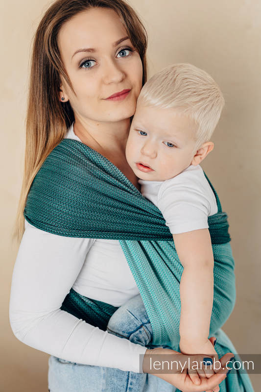 Little Herringbone - Ombre Green - Talla 7