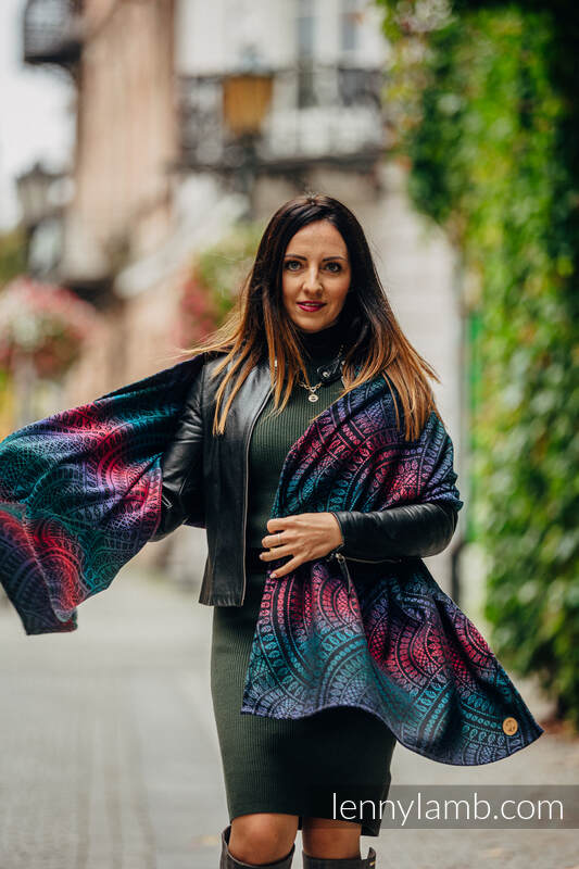 Peacock's Tail Black Opal - Shawls