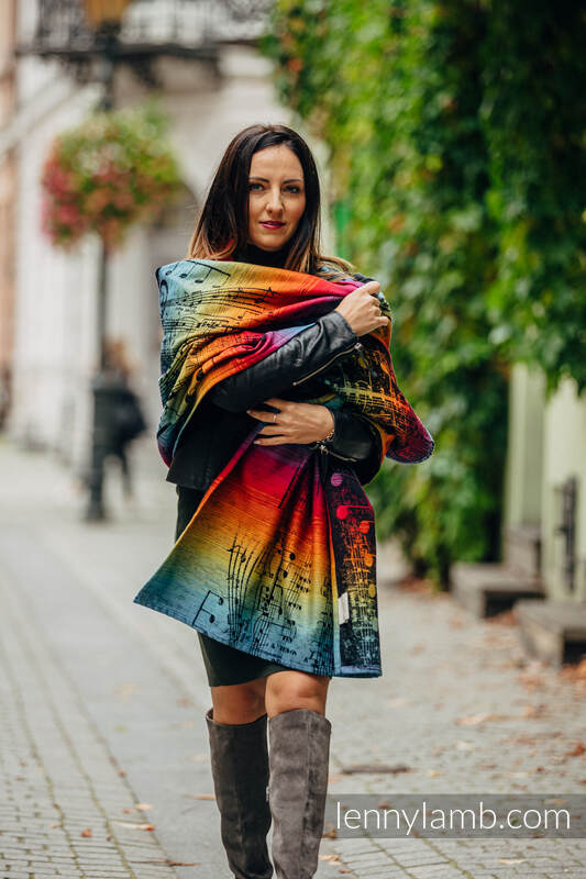 Symphony Rainbow Dark - Shawls