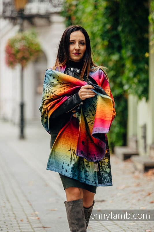 Symphony Rainbow Dark - Shawls