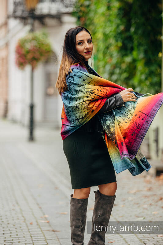 Symphony Rainbow Dark - Shawls