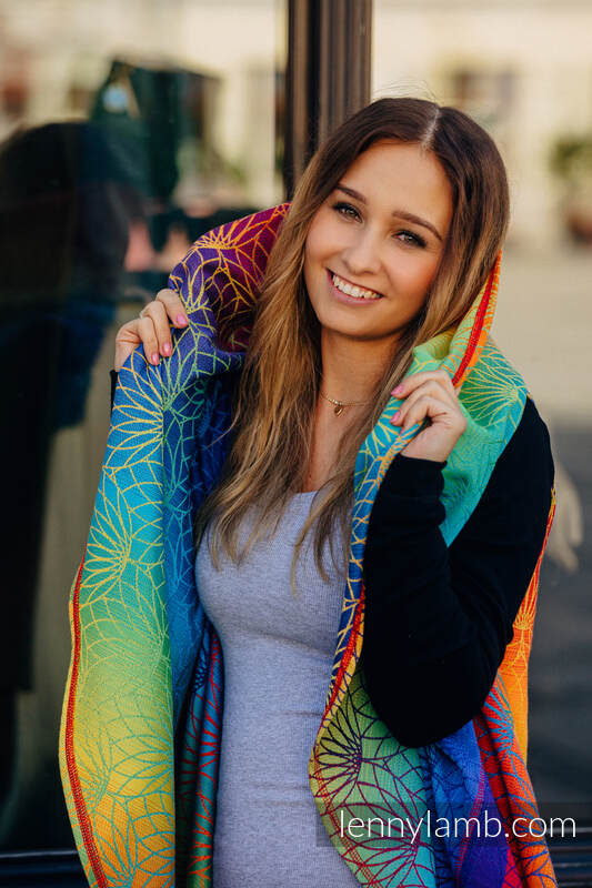 Rainbow Lotus - Long Cardigan