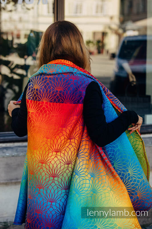 Rainbow Lotus - Long Cardigan