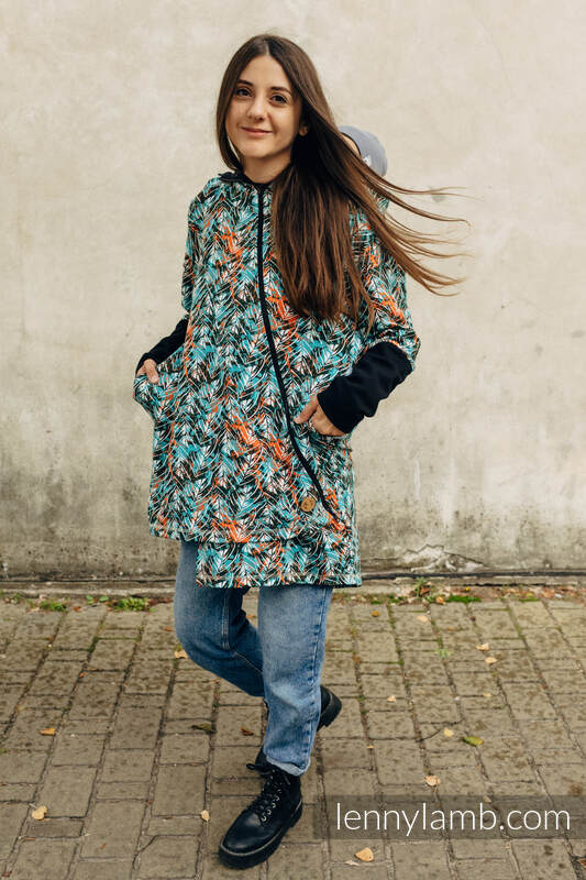 Tropical Garden - Sudadera asimétrica