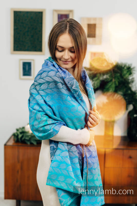 Tangled Blue Reed - Shawls