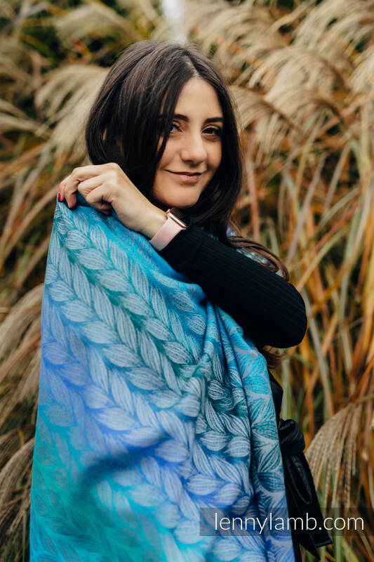 Tangled Blue Reed - Shawls