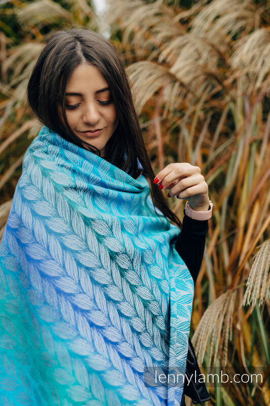 Tangled Blue Reed - Shawls