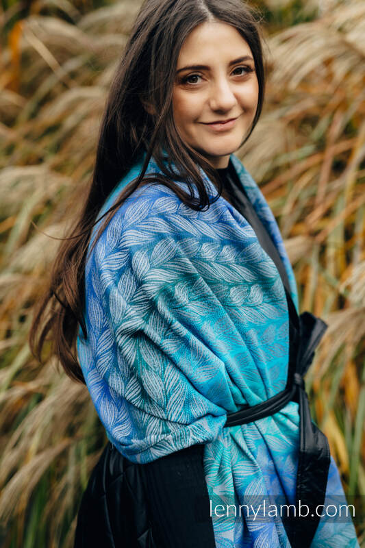Tangled Blue Reed - Shawls