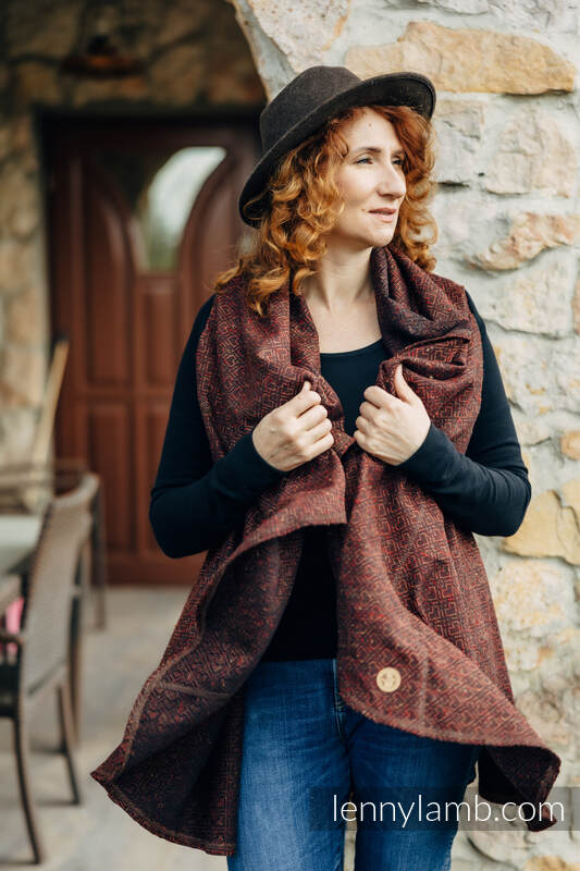 Big Love Auburn - Long Cardigan