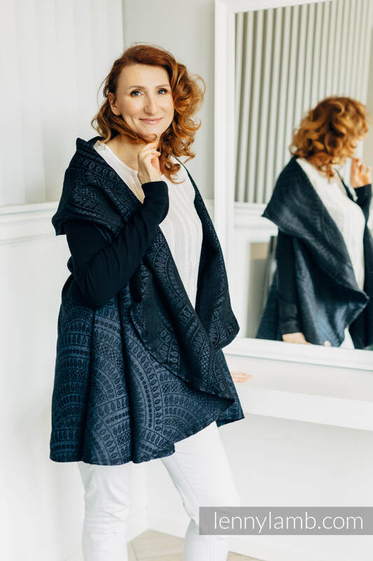 Peacock's Tail Sublime - Long Cardigan