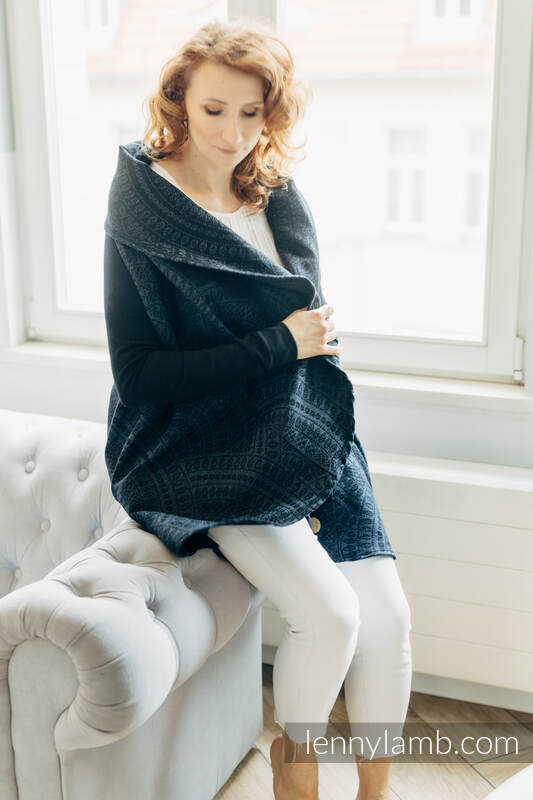 Peacock's Tail Sublime - Long Cardigan