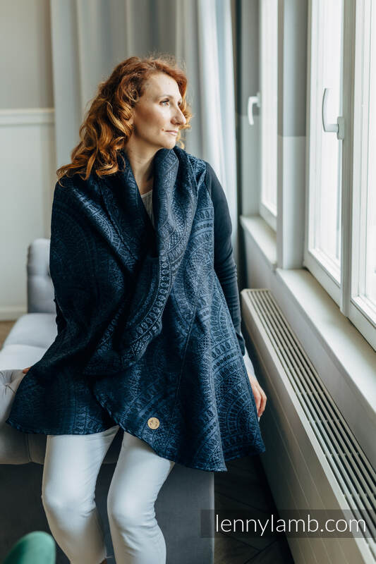 Peacock's Tail Sublime - Long Cardigan