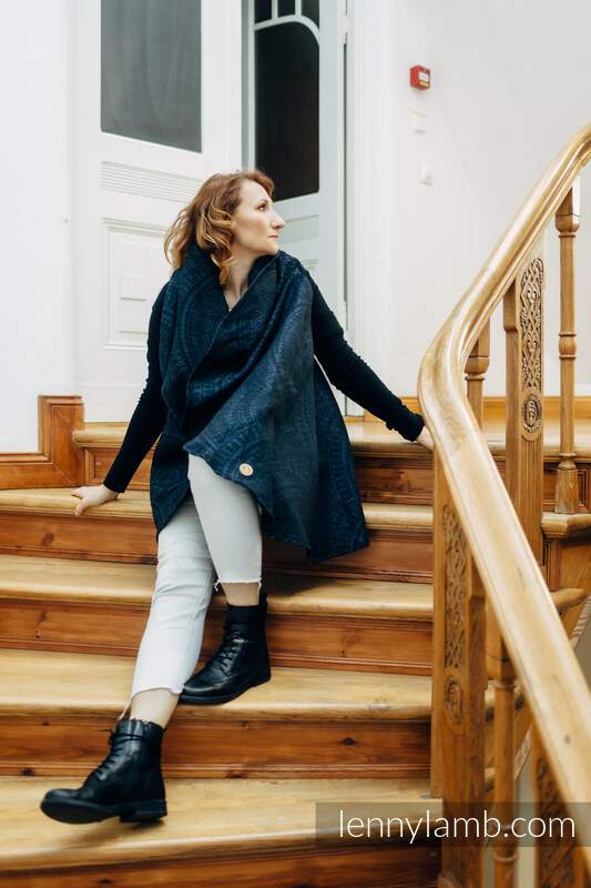 Peacock's Tail Sublime - Long Cardigan