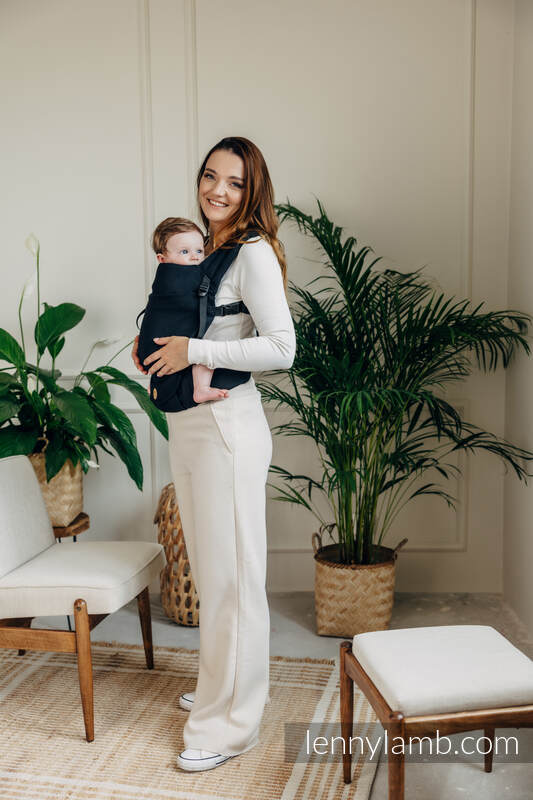 Ebony Black - LennyLight Linea Básica - Mochila Ergonómica