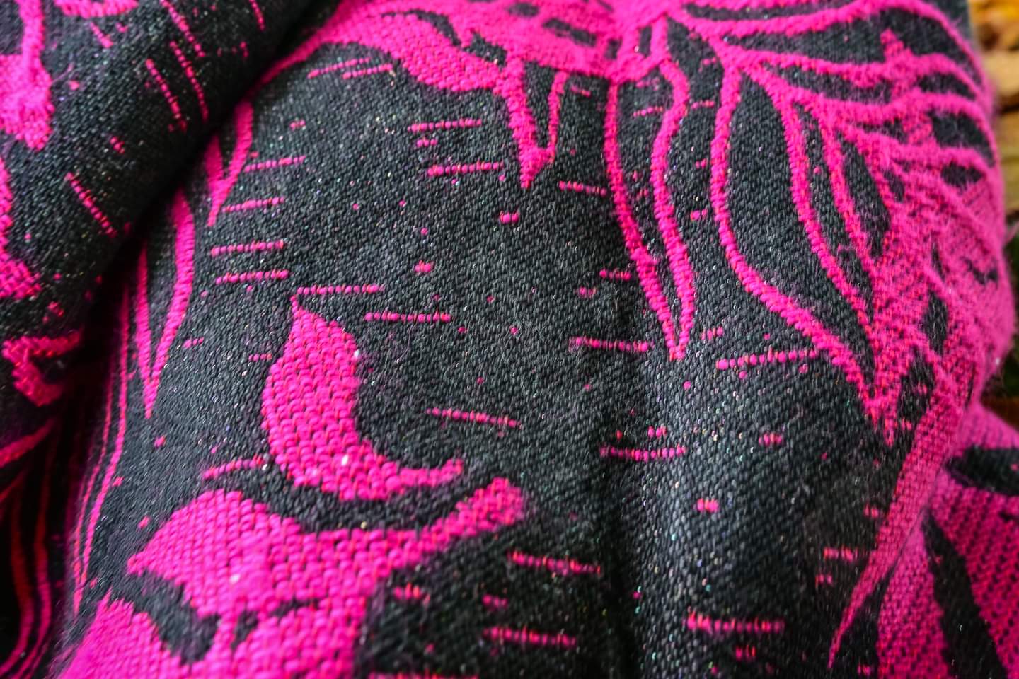 Yaro Oasis Puffy Fuchsia Grey Wool Glam