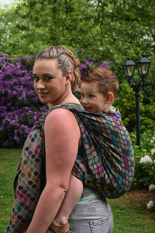 Petals - Black Camel Rainbow - Talla 7