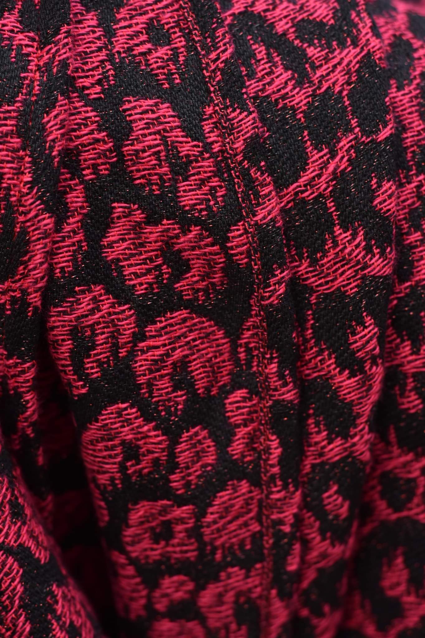 Pussycat - Black Red Mouline - Bandolera