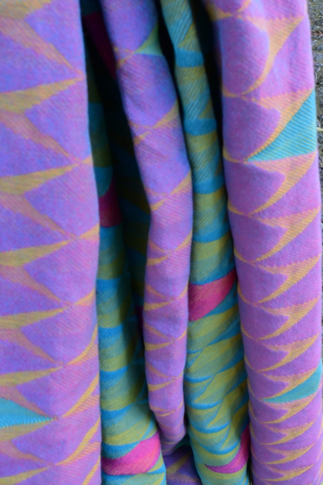 Kite - Yellow Blue Pink - Bandolera