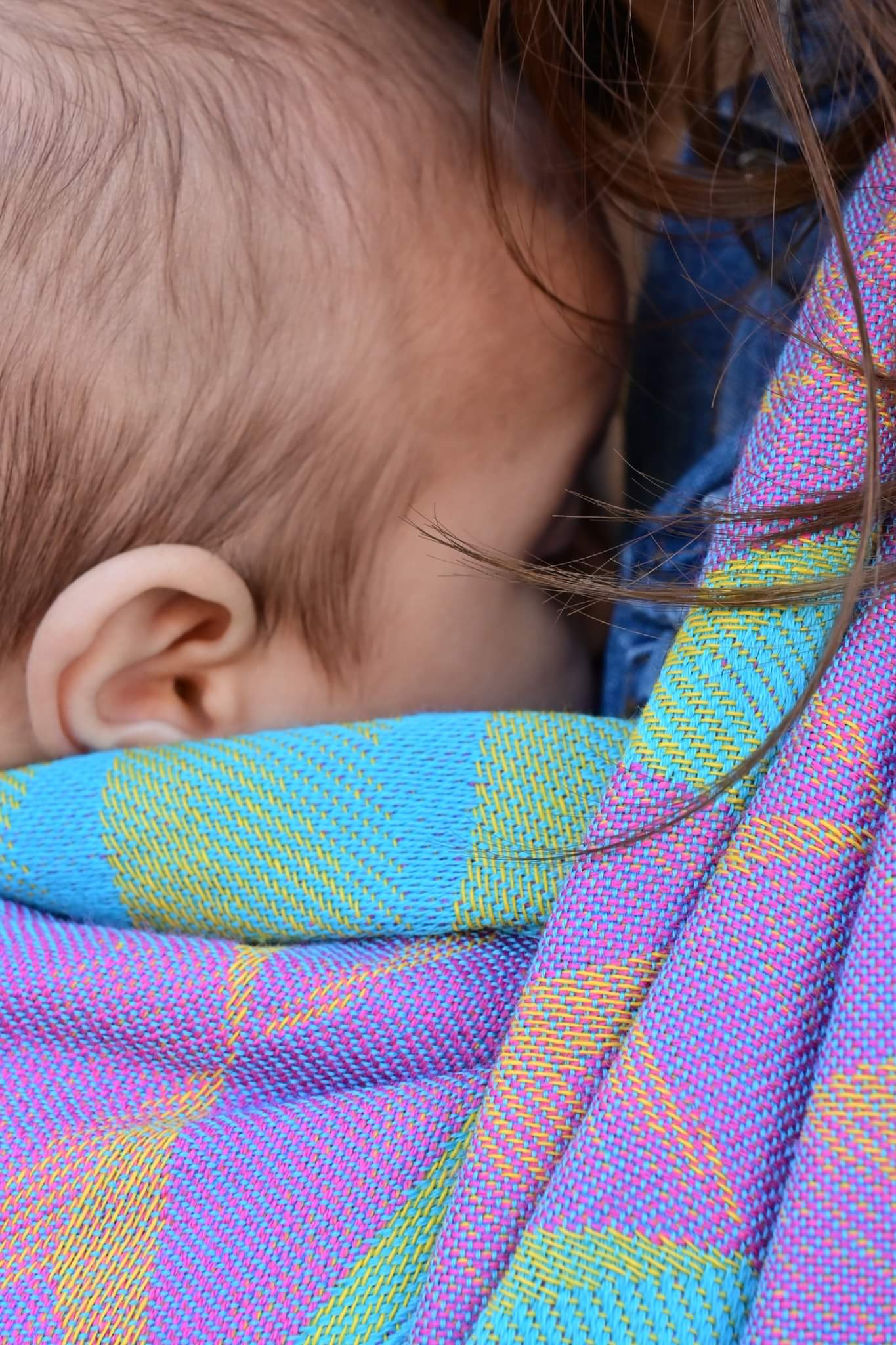 Kite - Yellow Blue Pink - Bandolera