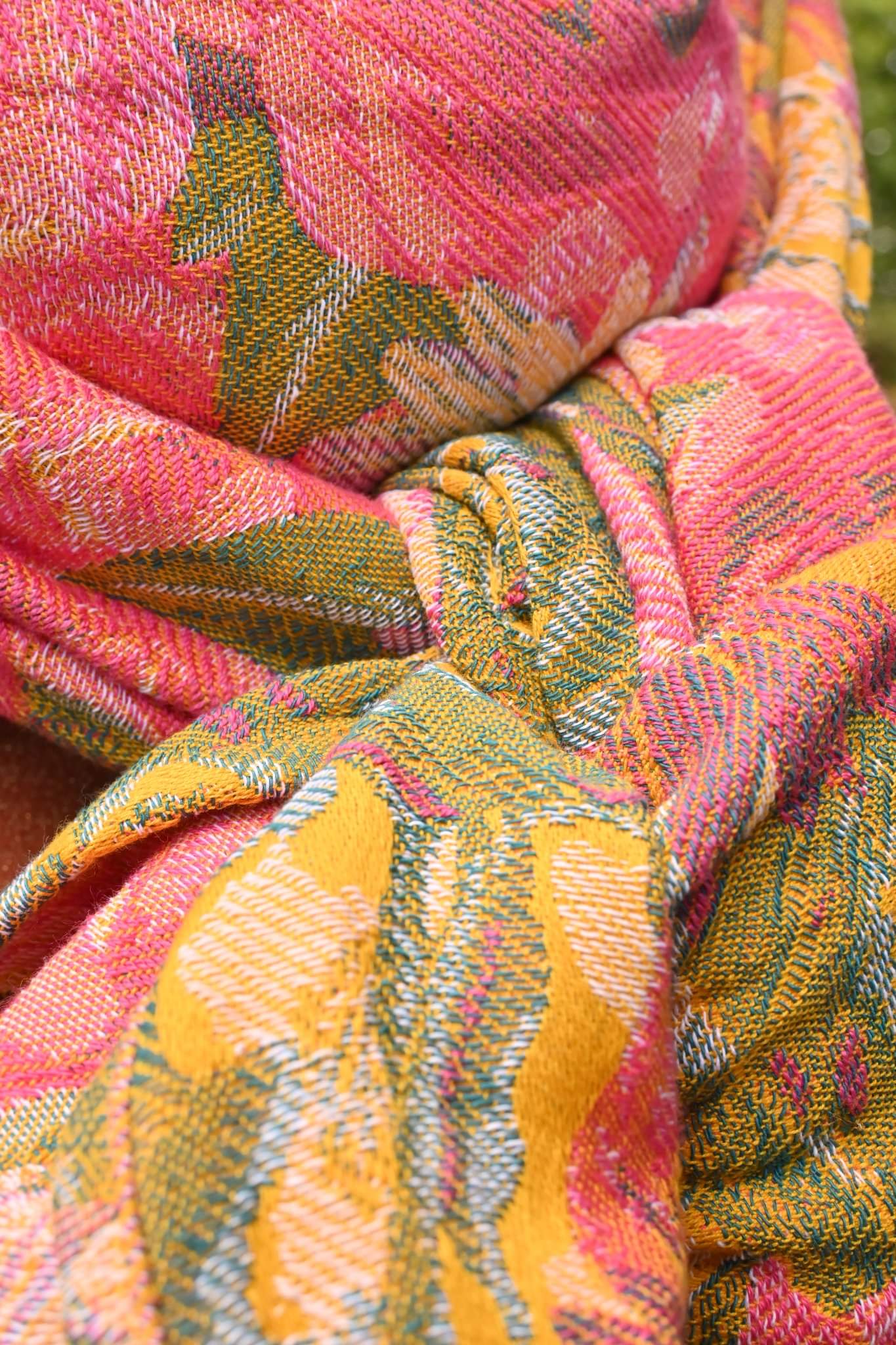 Le Bouquet Trio Yellow Pink Green