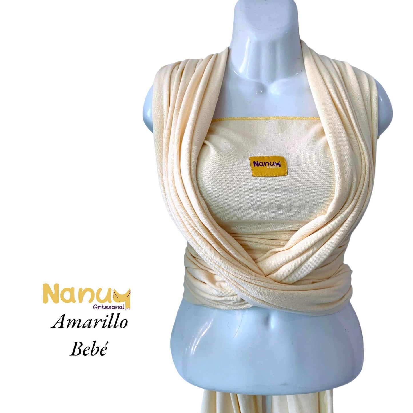 Amarillo Bebé - Fular Elástico