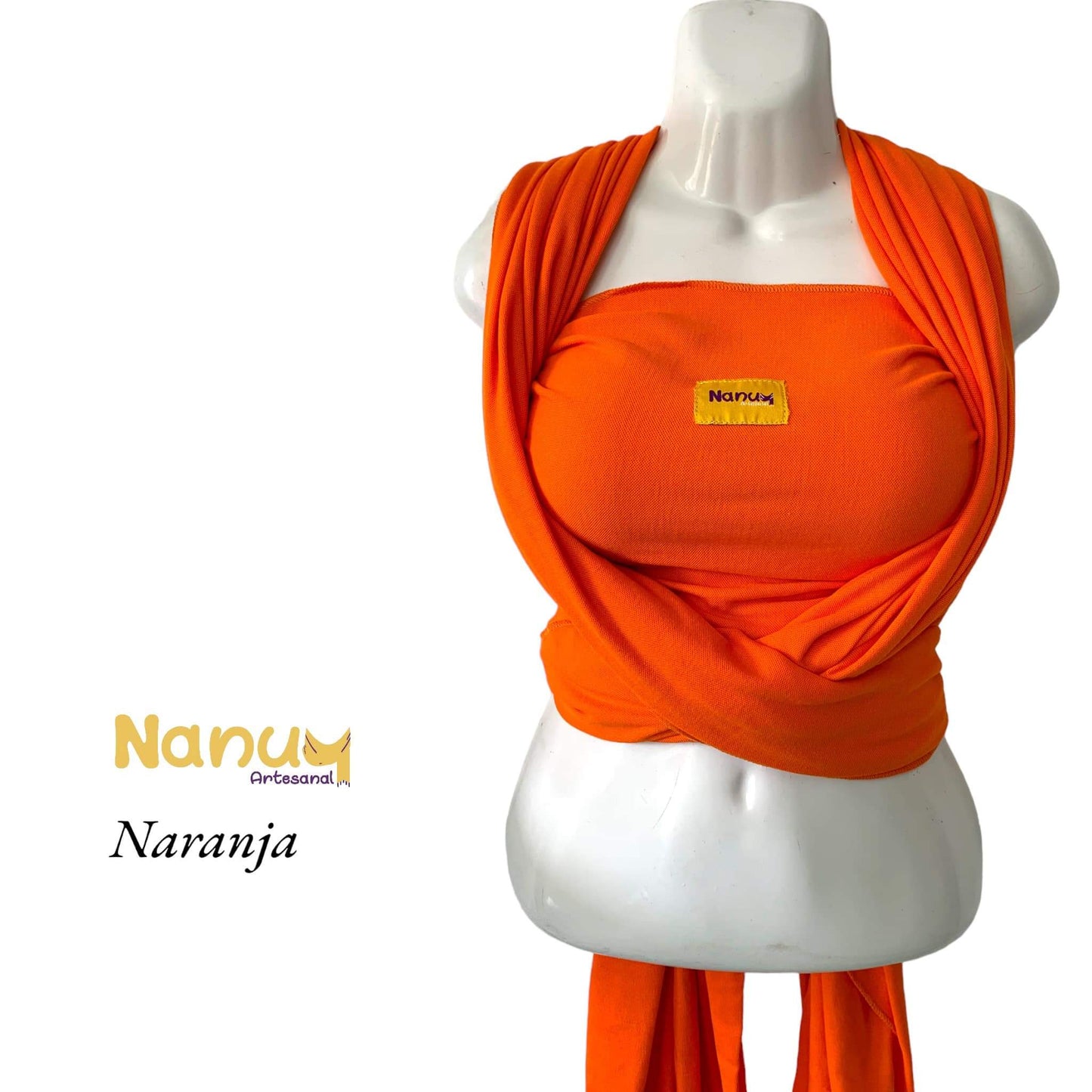 Naranja - Fular Elástico